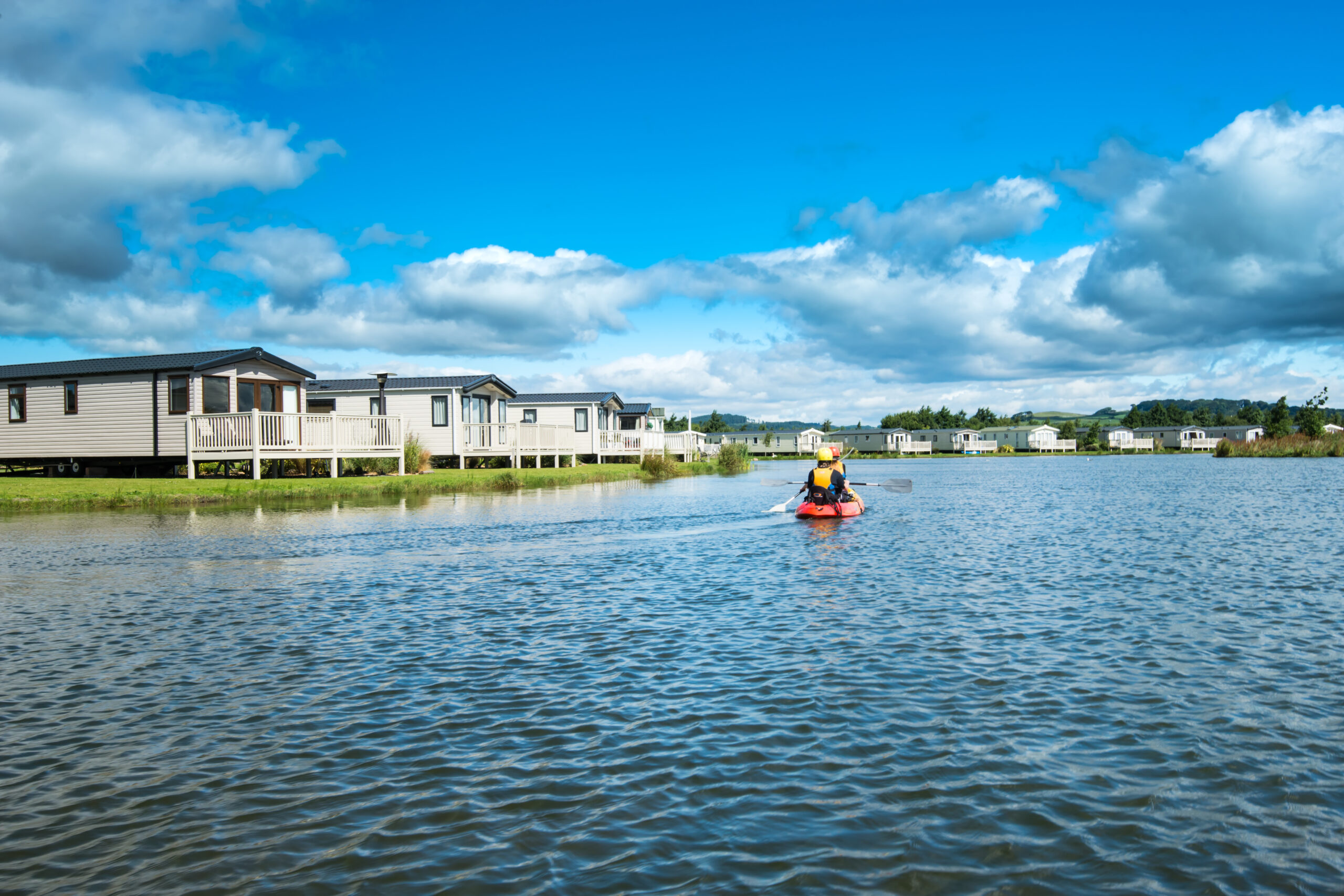 Caravan,Holiday,In,Lake,District